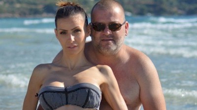 Diana Gabrovska with husband & BBC