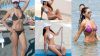 Elli Aggelidaki in swimsuits