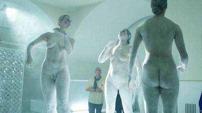 Nefeli Benou & sisters all naked